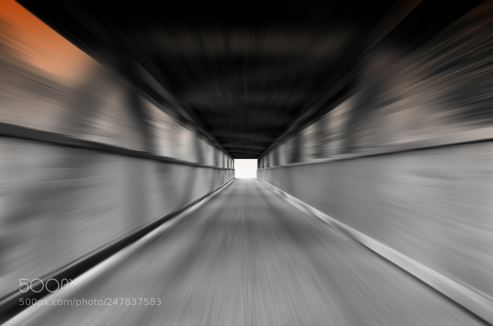 Nikon D5100 sample photo. The tunnel photography