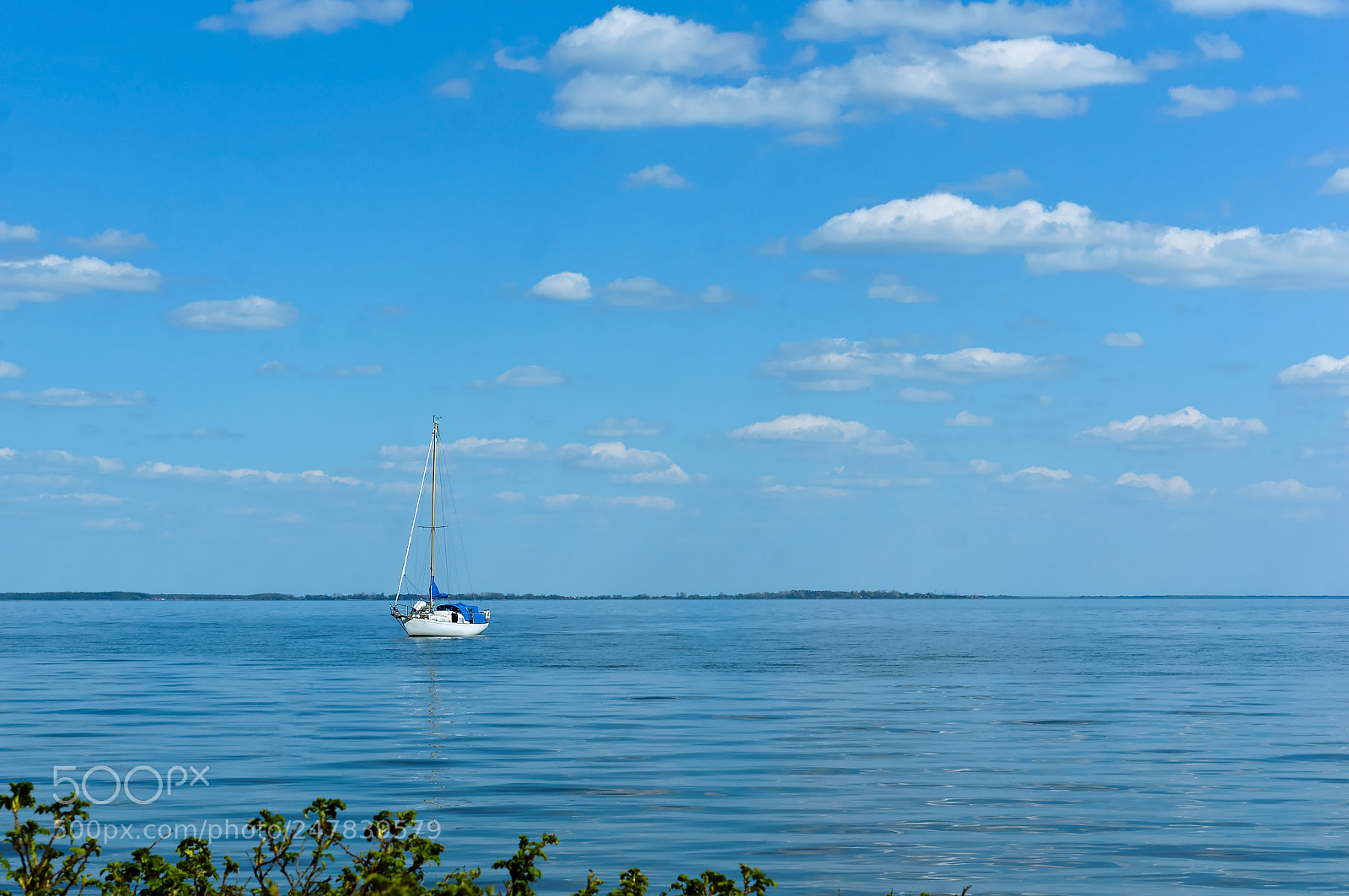 Sony Alpha NEX-3N sample photo. A lone yacht on photography