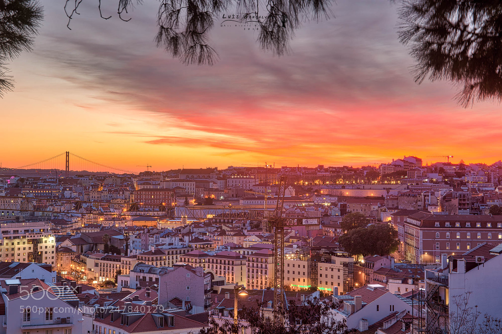 Nikon D7100 sample photo. Lisbon at dusk photography