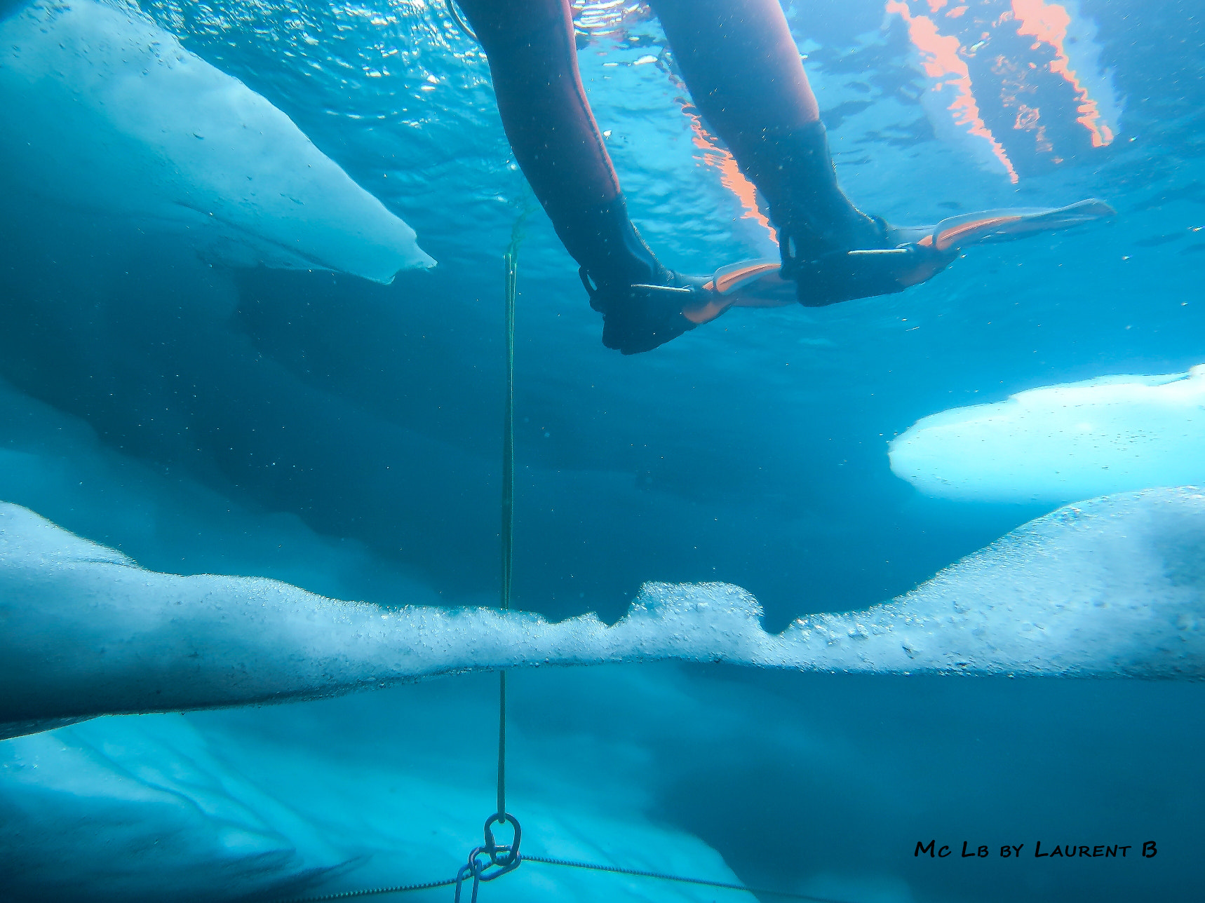 Canon PowerShot S110 sample photo. Mc lb by laurent b - ice diving - tigne - france photography