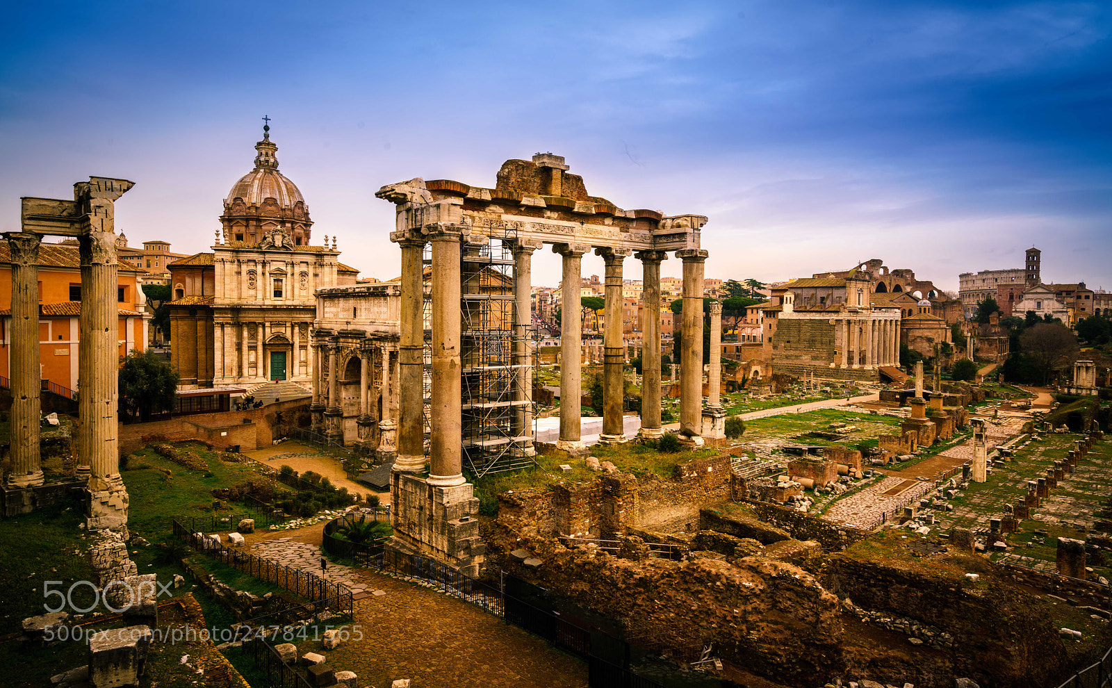 Sony a7R II sample photo. Roman forum photography