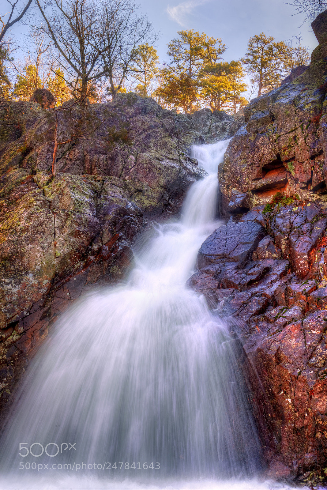 Nikon D610 sample photo. Lower mina sauk falls photography