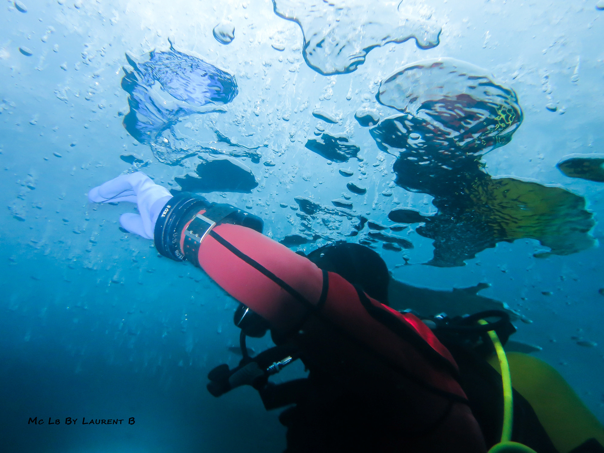 Canon PowerShot S110 sample photo. Mc lb by laurent b - ice diving - tigne - france photography
