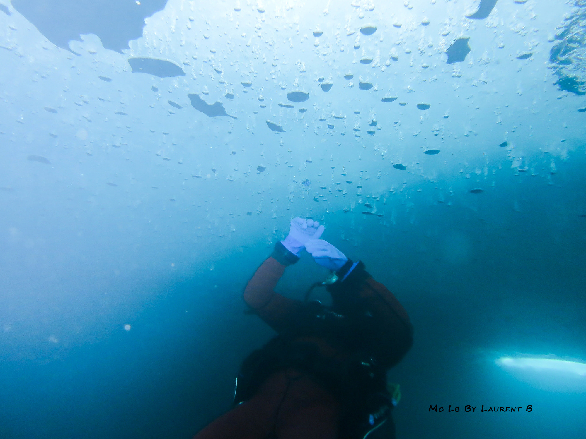 Canon PowerShot S110 sample photo. Mc lb by laurent b - ice diving - tigne - france photography