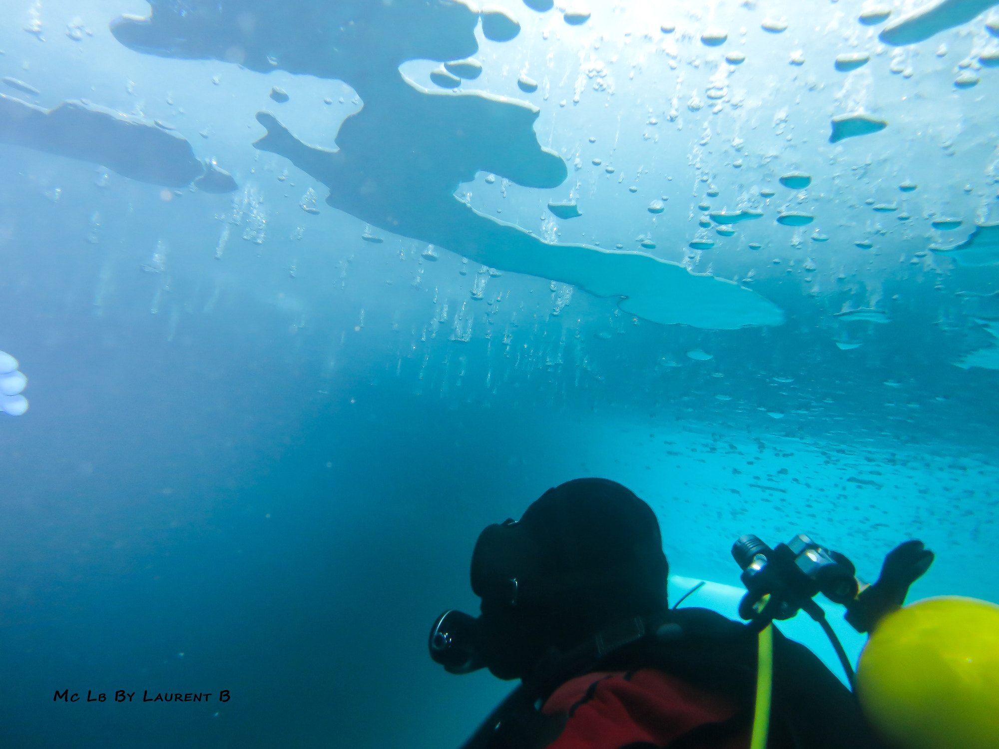 Canon PowerShot S110 sample photo. Mc lb by laurent b - ice diving - tigne - france photography
