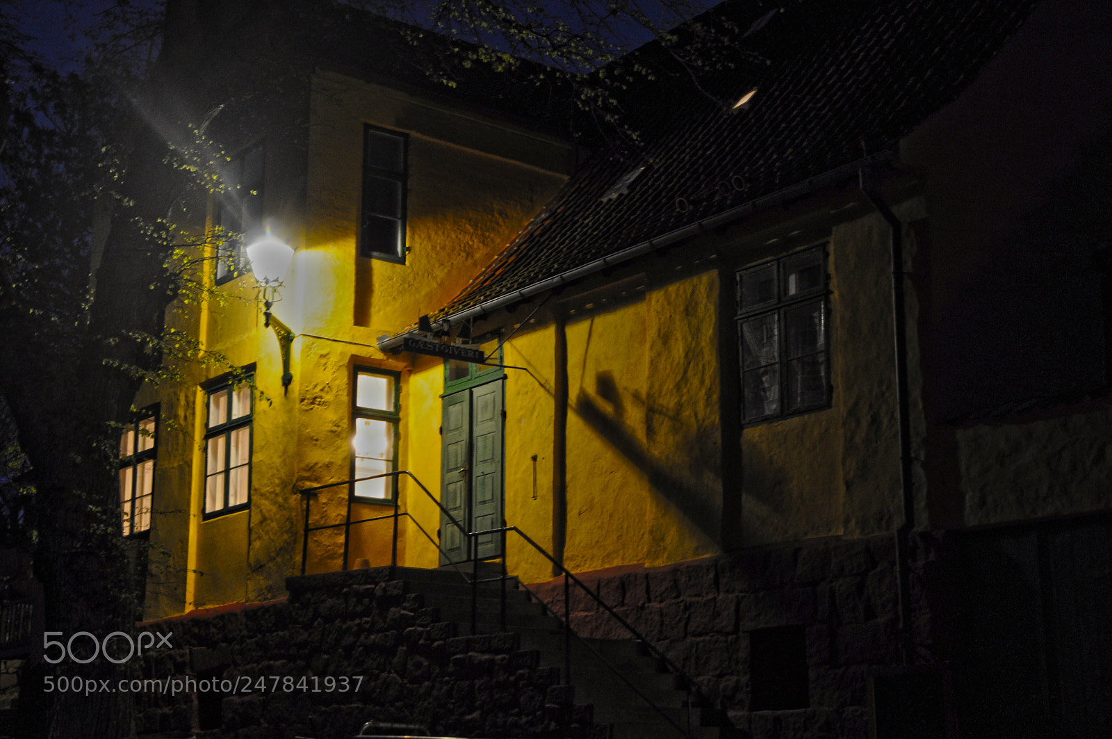 Nikon D90 sample photo. Night photography