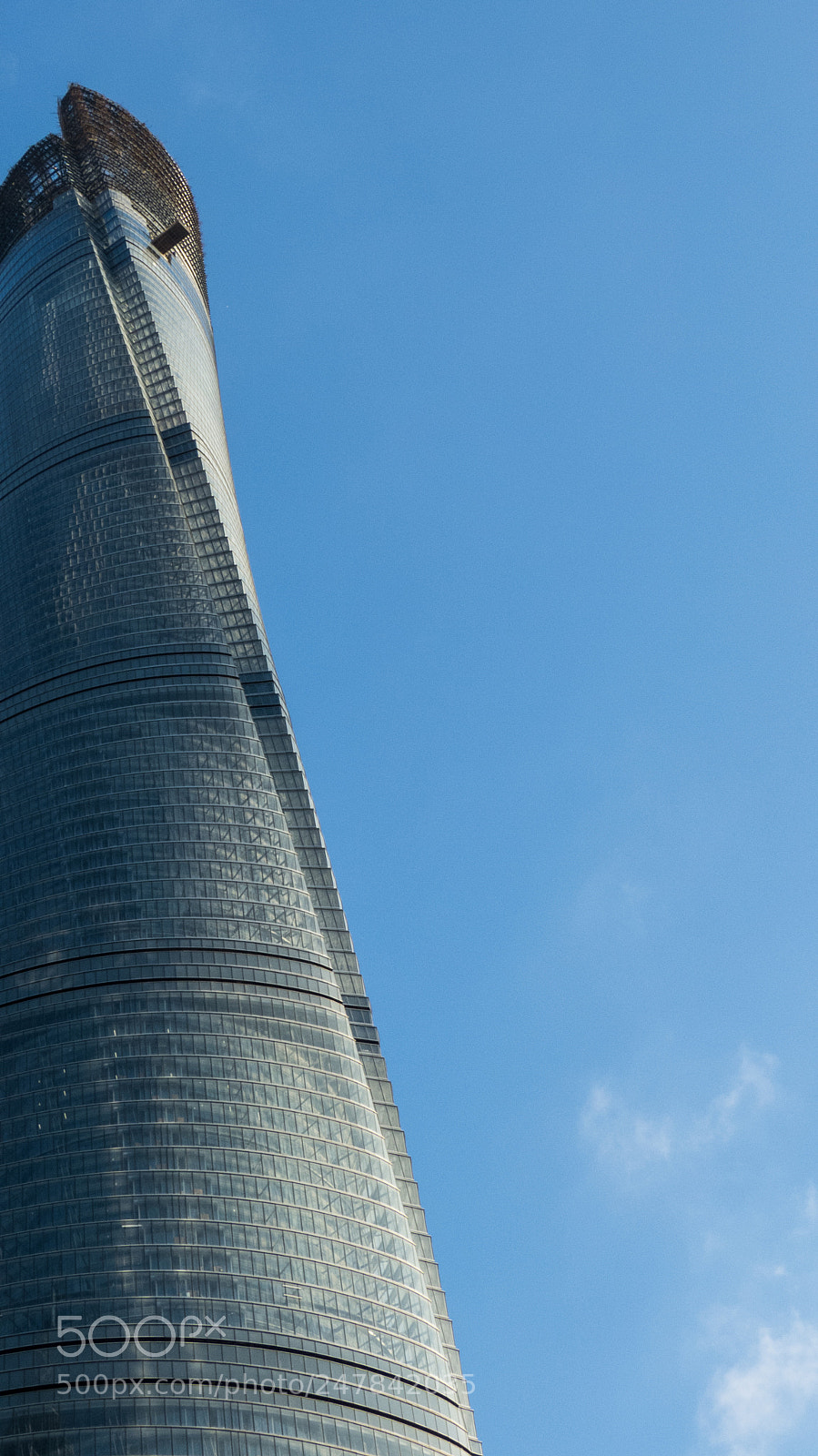 Panasonic Lumix DMC-FZ150 sample photo. Shanghai tower photography