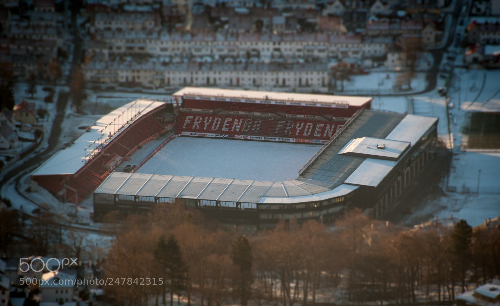 Nikon D300S sample photo. Brann stadium photography