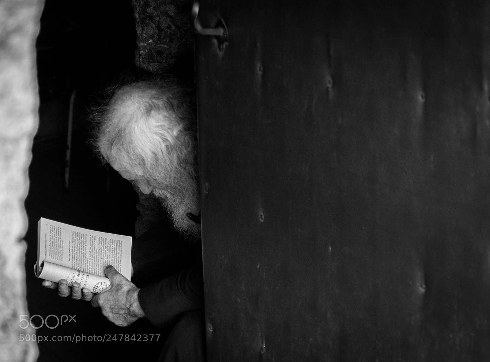 Canon EOS 600D (Rebel EOS T3i / EOS Kiss X5) sample photo. Monk reading bible in photography