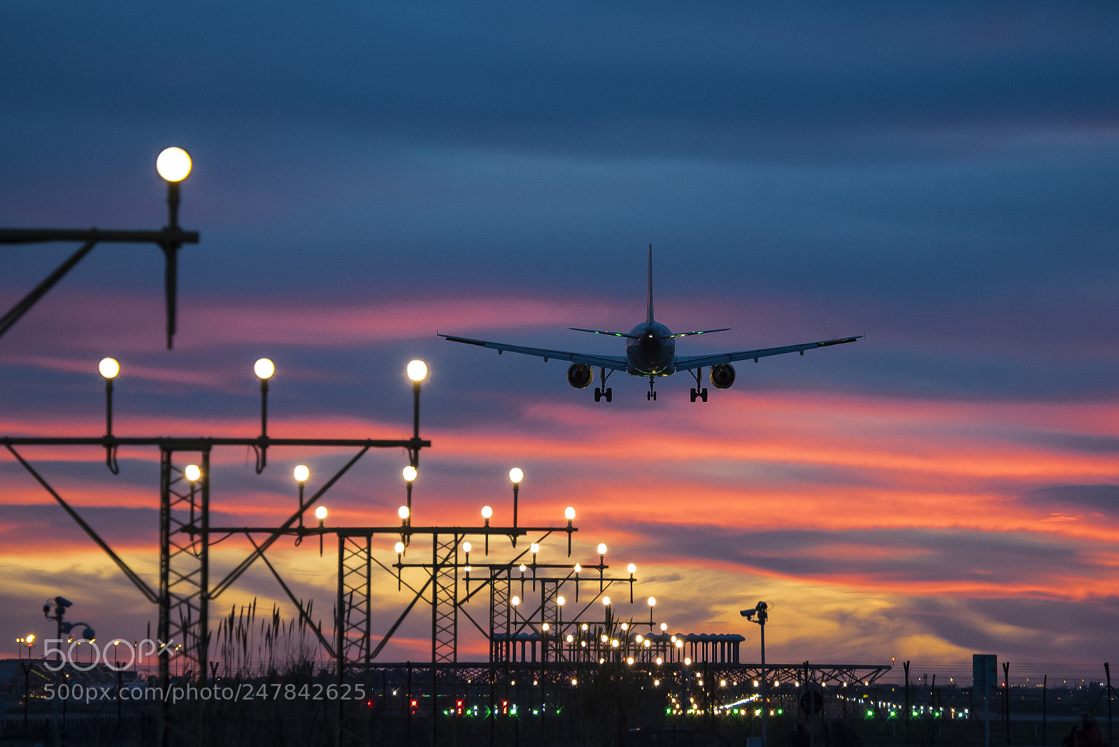 Nikon D750 sample photo. Landing in barcelona photography