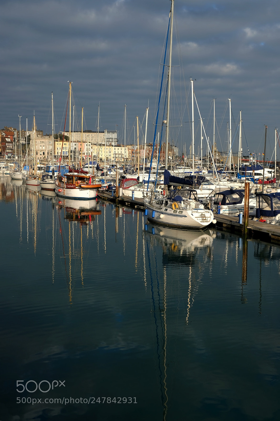 Fujifilm X-T2 sample photo. Ramsgate harbour marina photography