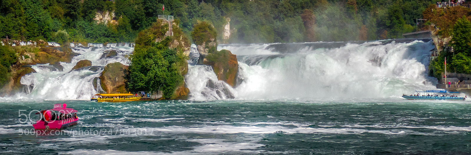 Panasonic Lumix DMC-FZ1000 sample photo. Rheinfall photography