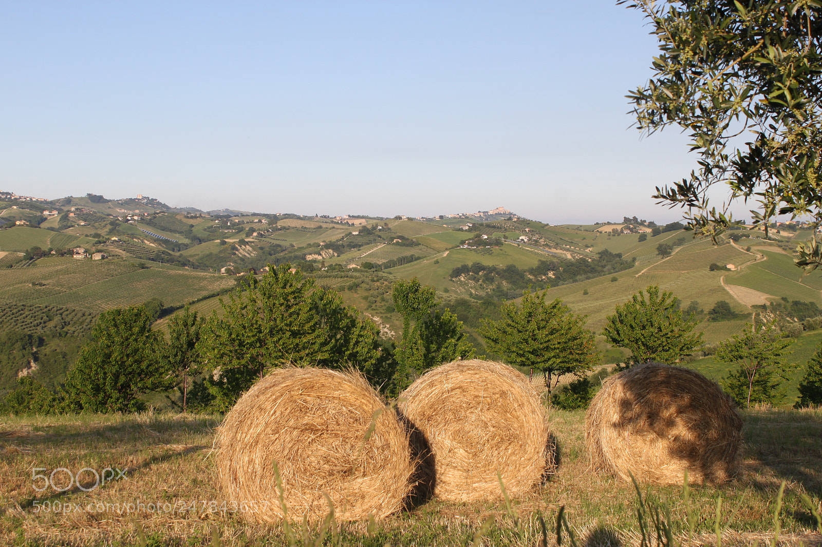 Canon EF-S 18-55mm F3.5-5.6 IS sample photo. Landschaft in den italienischen photography