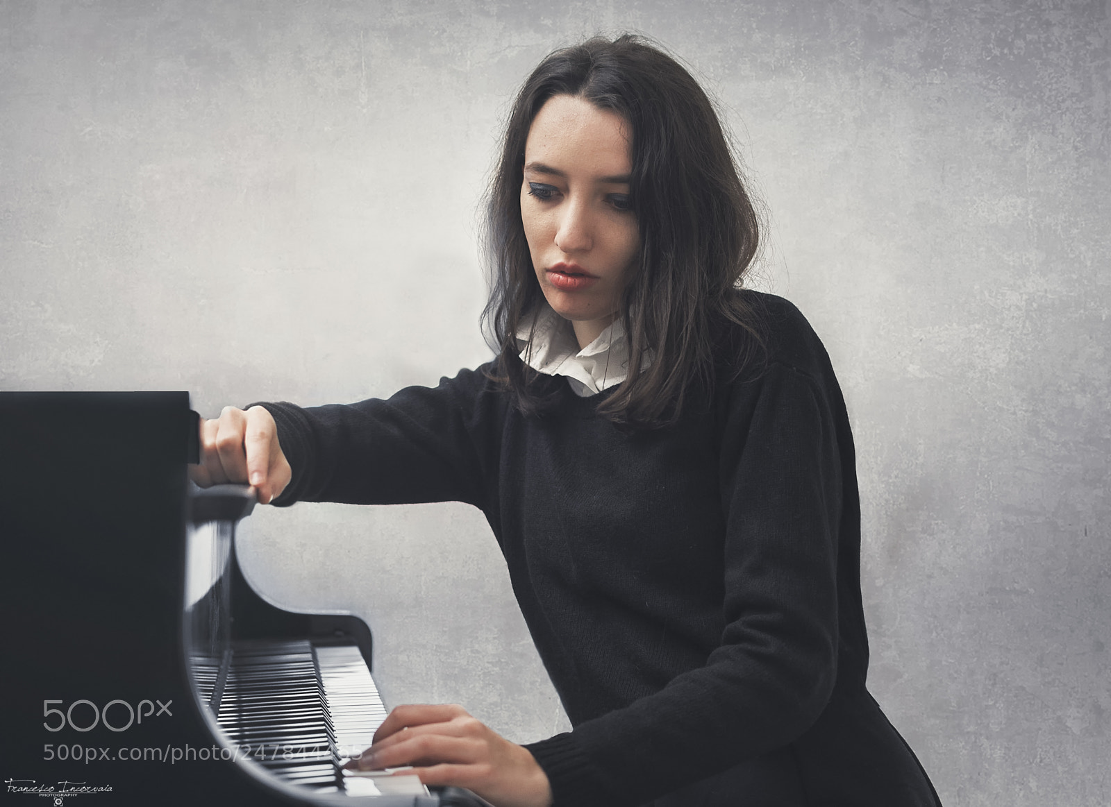 Nikon D7100 sample photo. Pianist photography