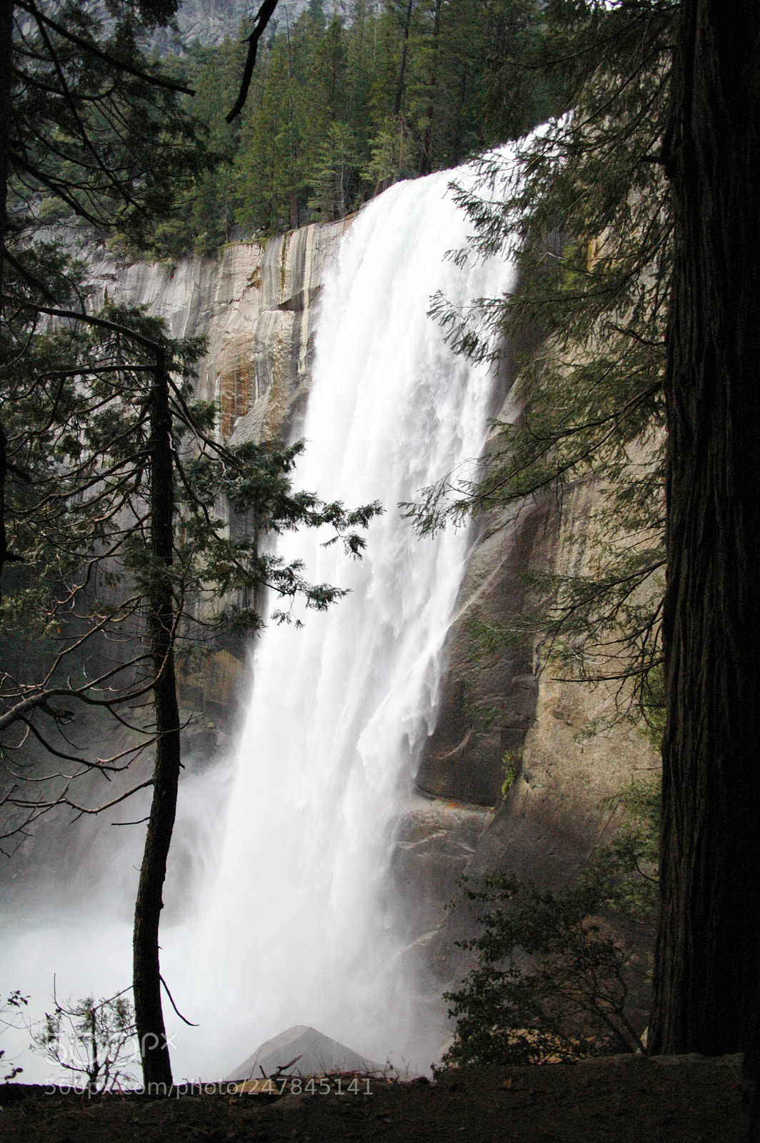 Nikon D70 sample photo. Vernal falls 2 photography