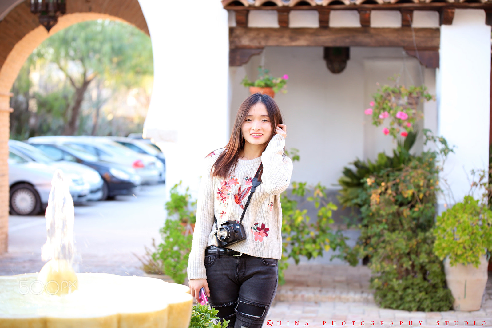 Canon EOS 6D Mark II sample photo. Crv 茶店入口 photography