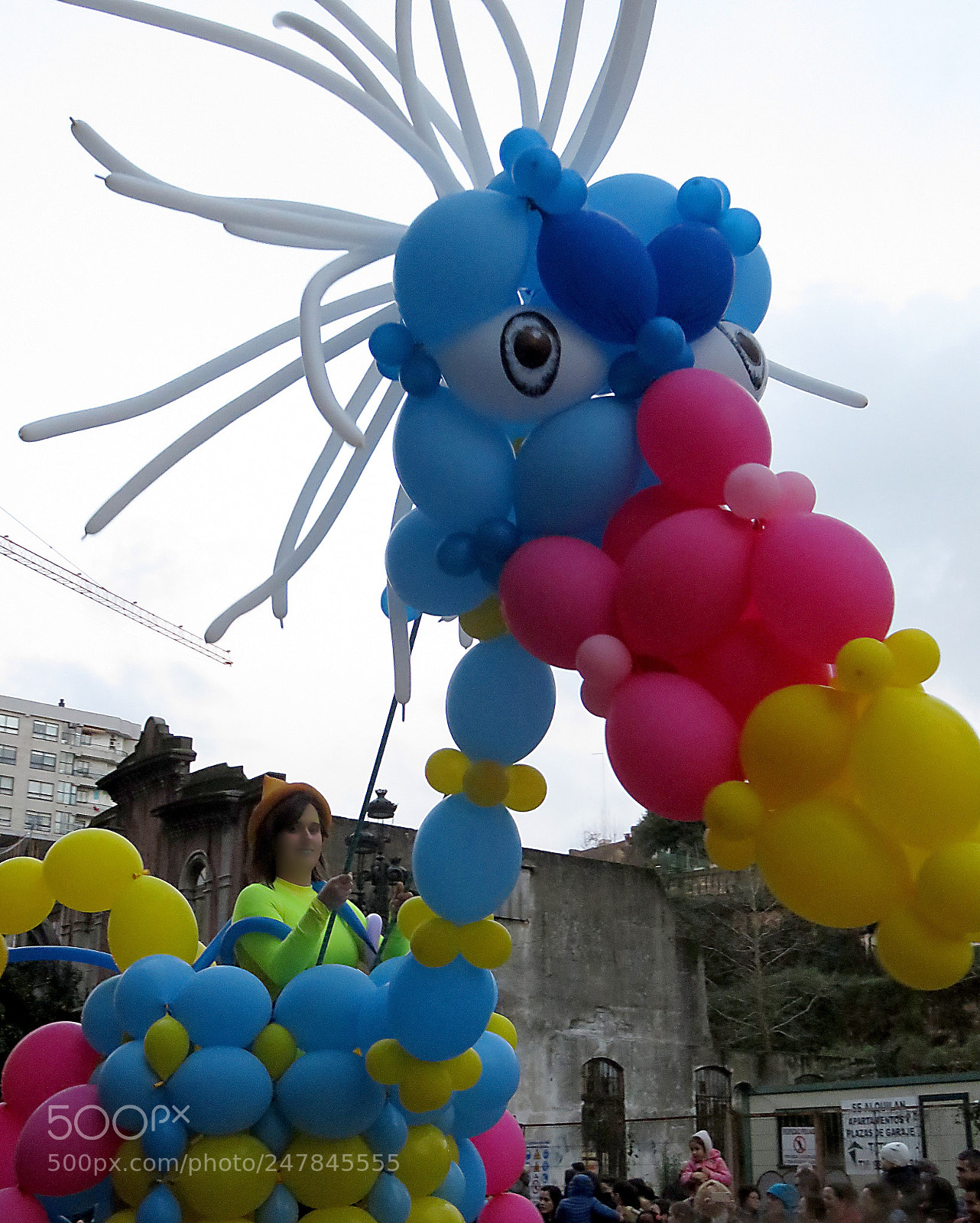 Canon PowerShot SX710 HS sample photo. Balloons monster photography