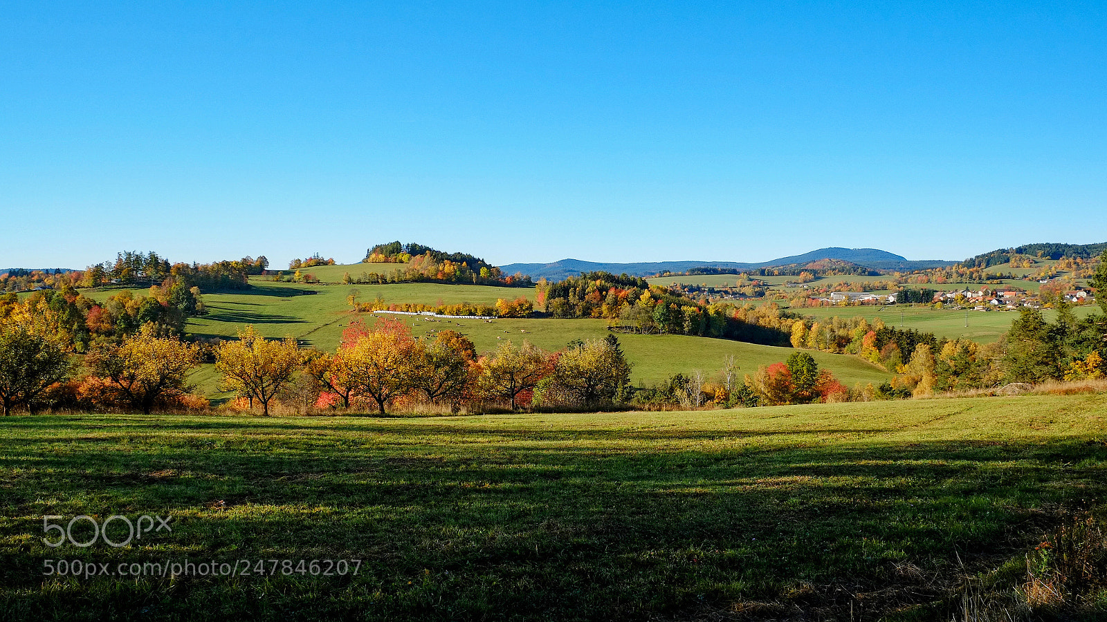 Fujifilm X-E1 sample photo. Šumava photography