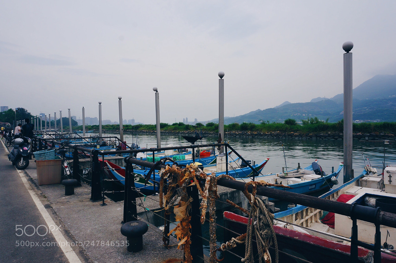 Sony Alpha NEX-5T sample photo. Taiwan harbour 1 photography