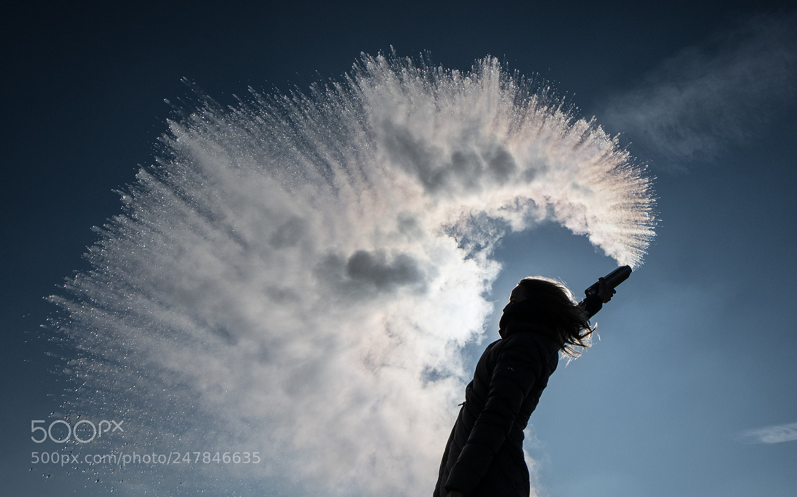 Nikon D850 sample photo. Wasser wird zu eiskristalle photography