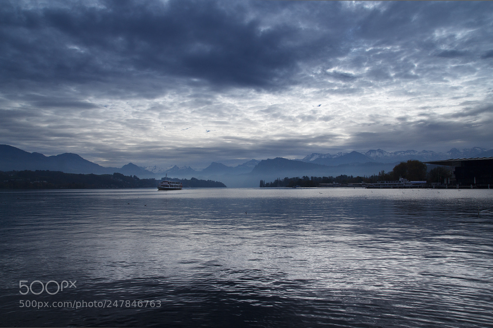 Canon EOS 60D sample photo. Cloudy lake photography