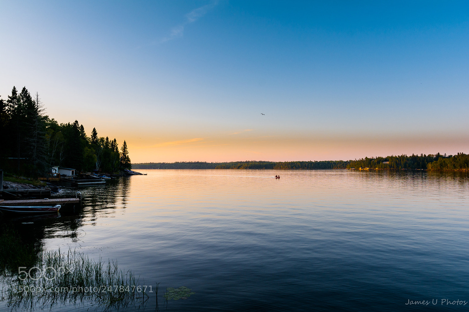 Nikon D7100 sample photo. Sunset on caddy lake photography