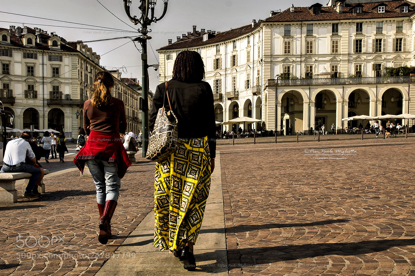 Nikon D90 sample photo. People in the square photography