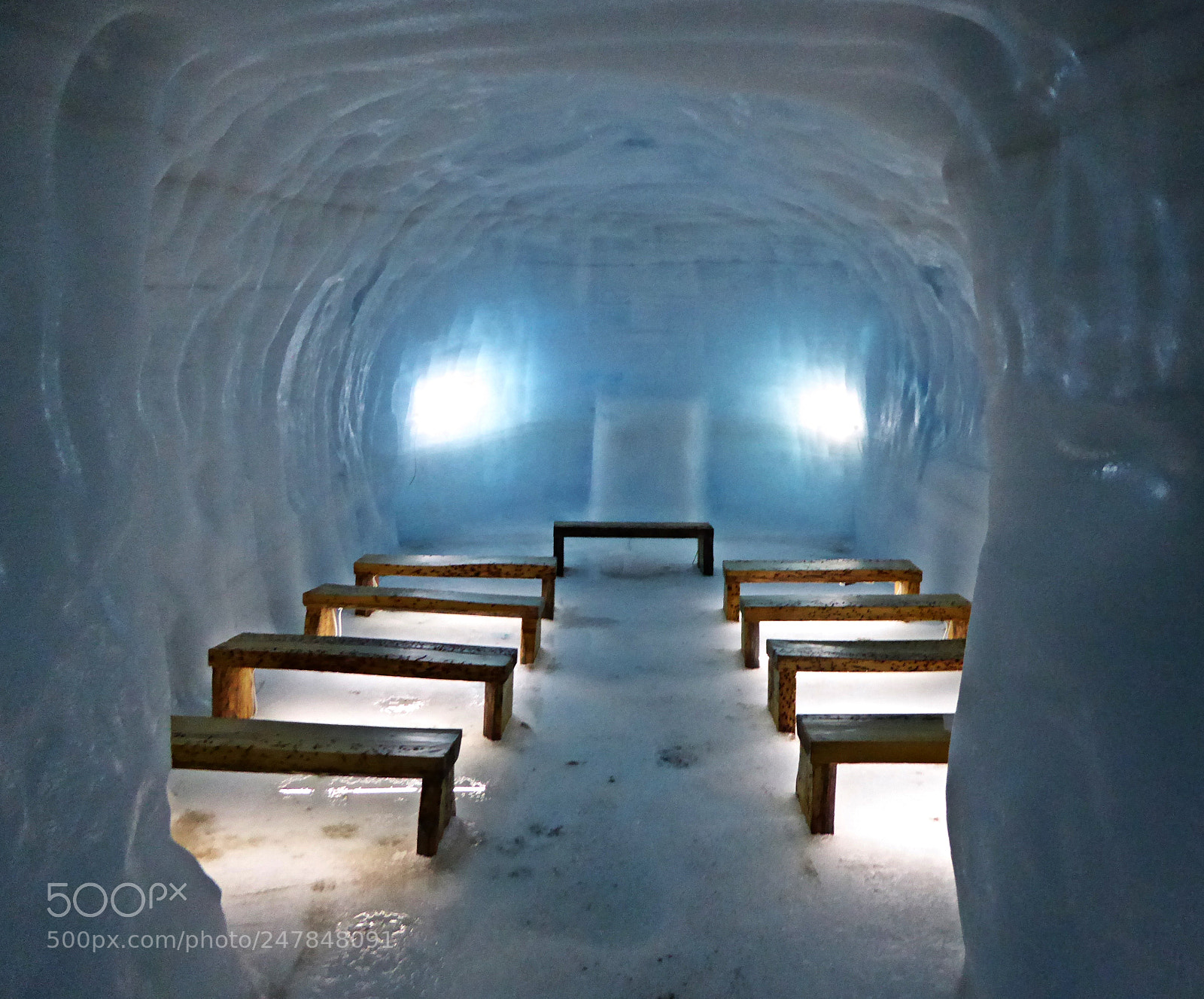Panasonic Lumix DMC-ZS40 (Lumix DMC-TZ60) sample photo. Frozen chapel photography