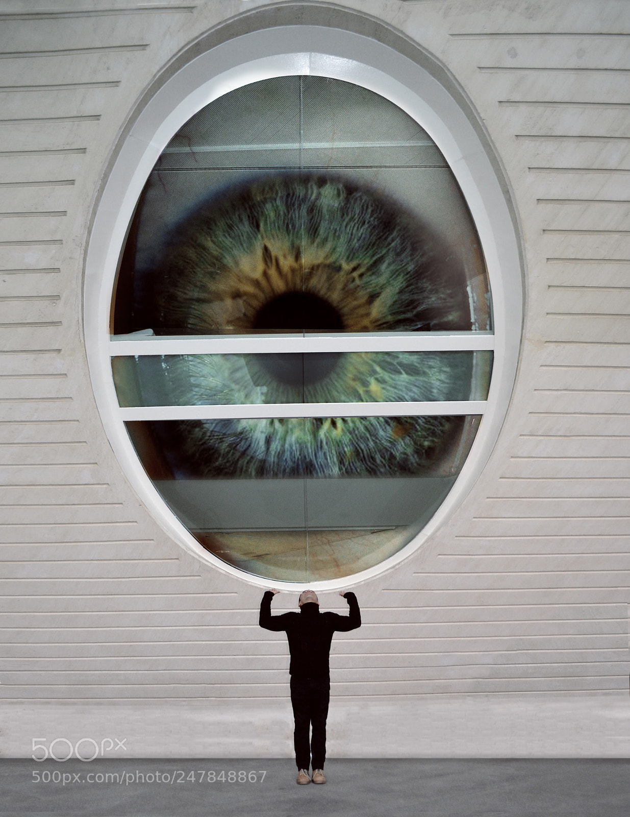 Nikon D3100 sample photo. The eye photography