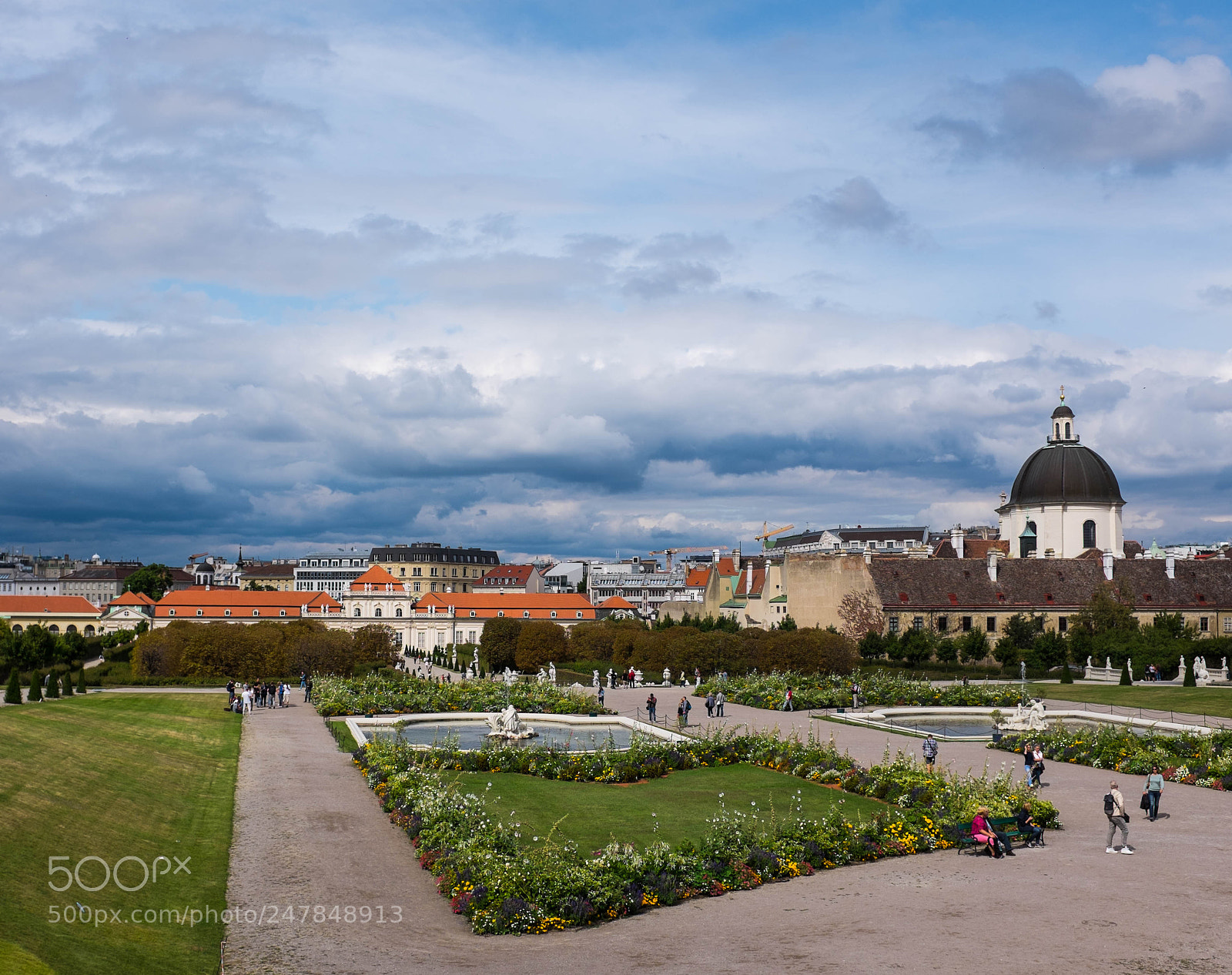 Fujifilm X100T sample photo. Wien belvedere photography