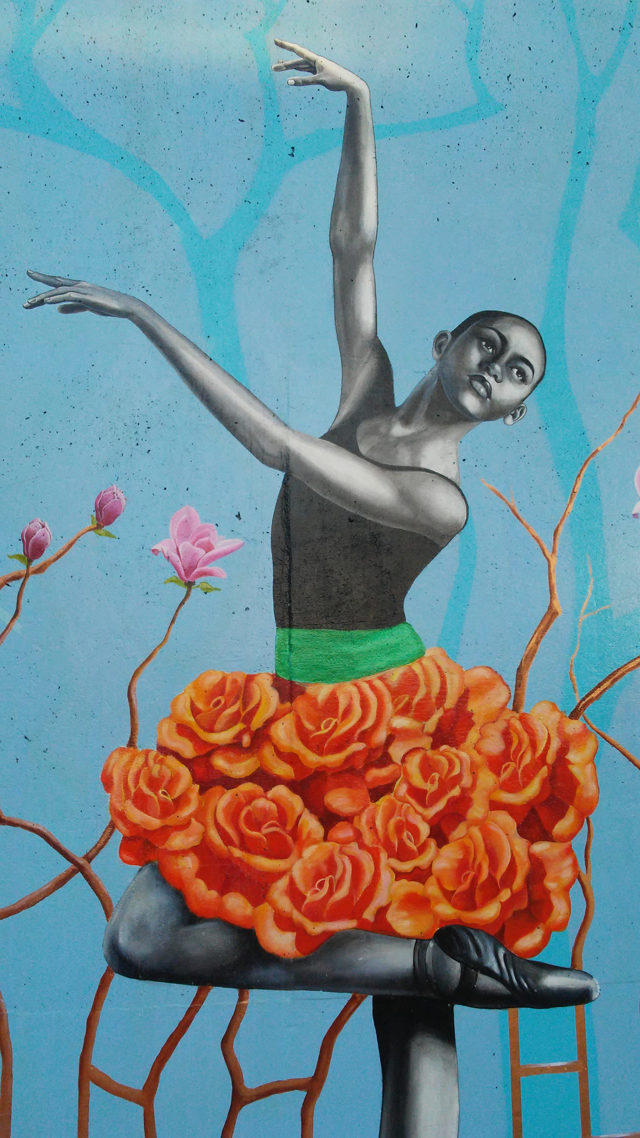 LG X POWER sample photo. La danza de las flores. - grafitti... photography
