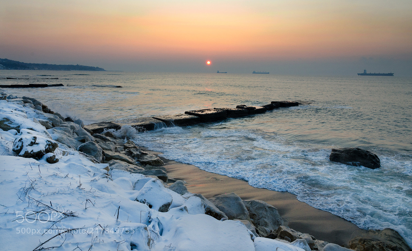 Nikon D5100 sample photo. Ice morning -12 photography