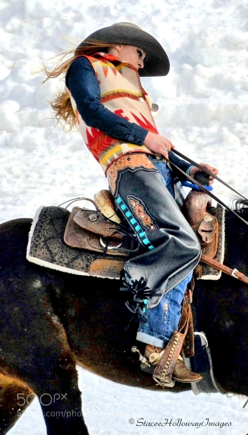 Nikon D3100 sample photo. Cowgirl in control photography