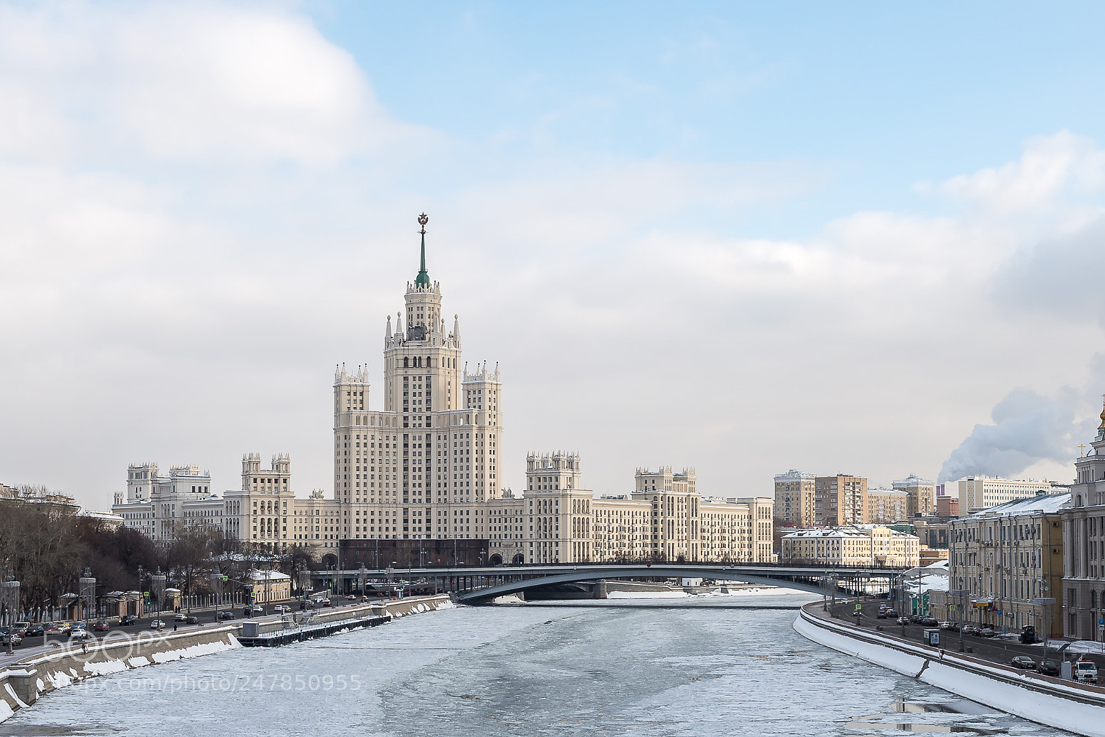 Nikon D610 sample photo. House on kotelnicheskaya embankment photography