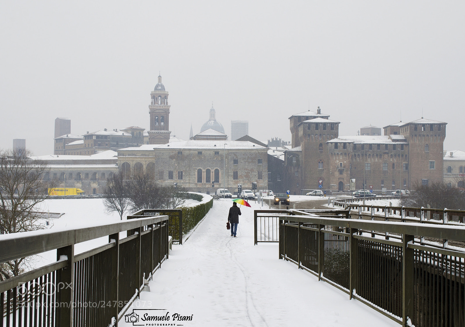 Nikon D5100 sample photo. Rainbow snow photography