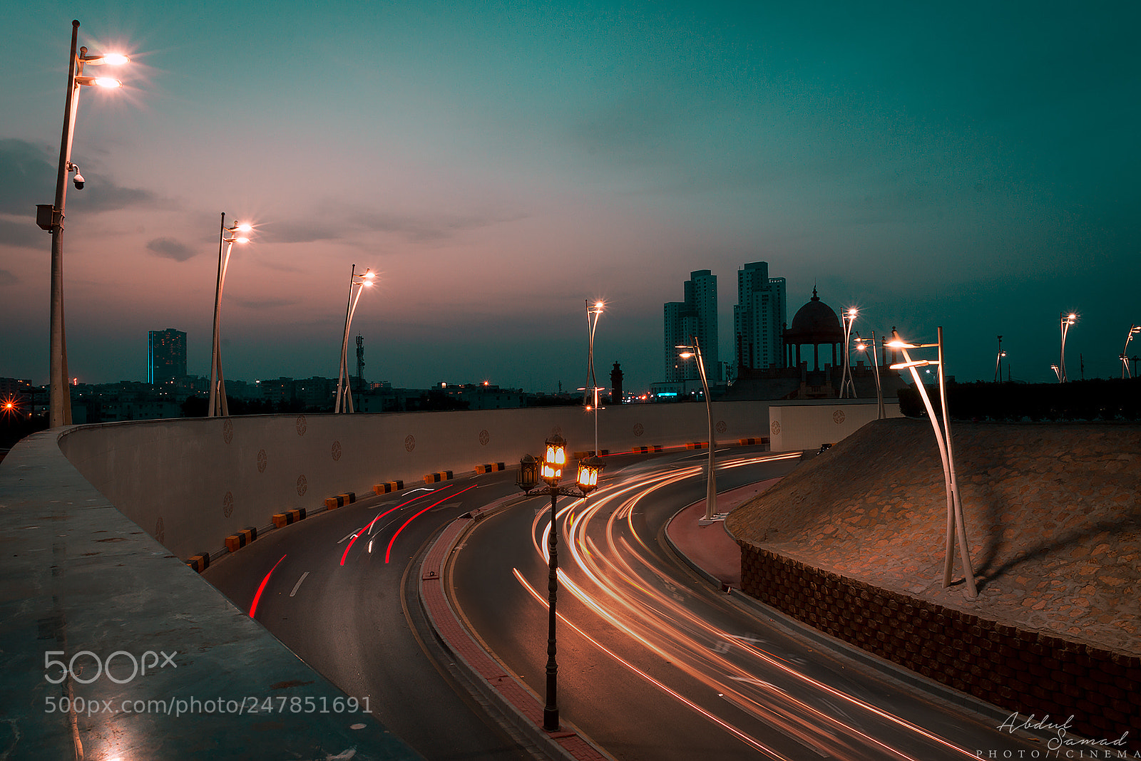Nikon D3200 sample photo. Bahria town underpass drive photography