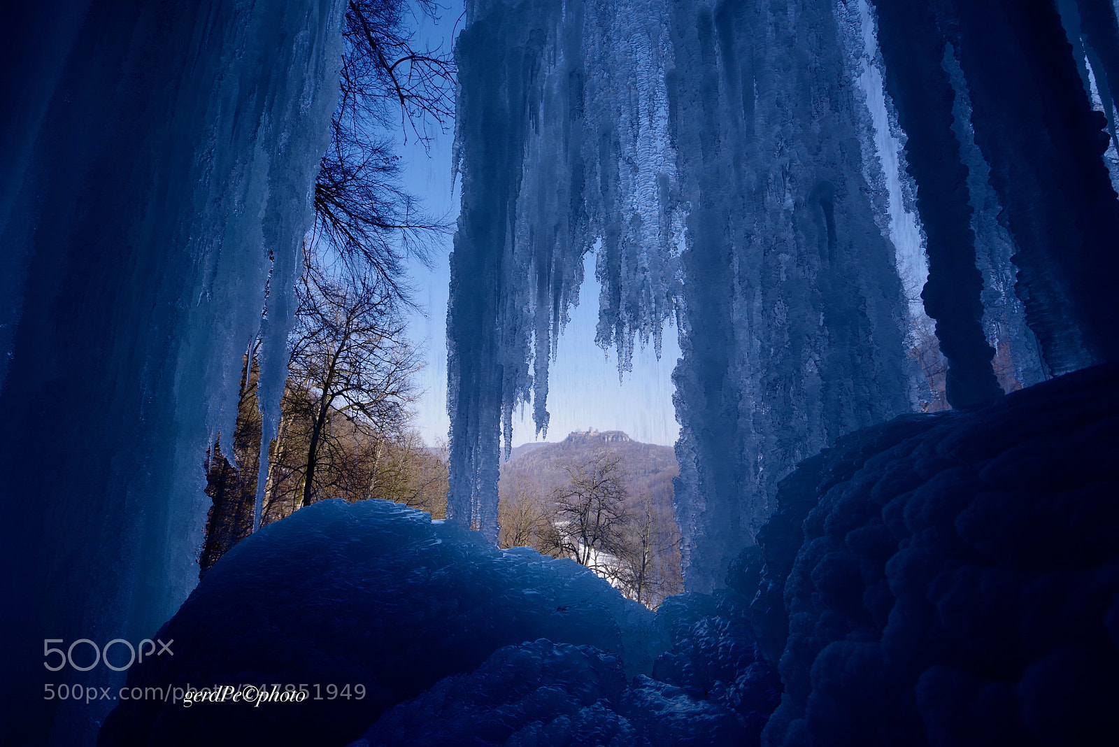 Pentax K-1 sample photo. Behind the ice curtain photography