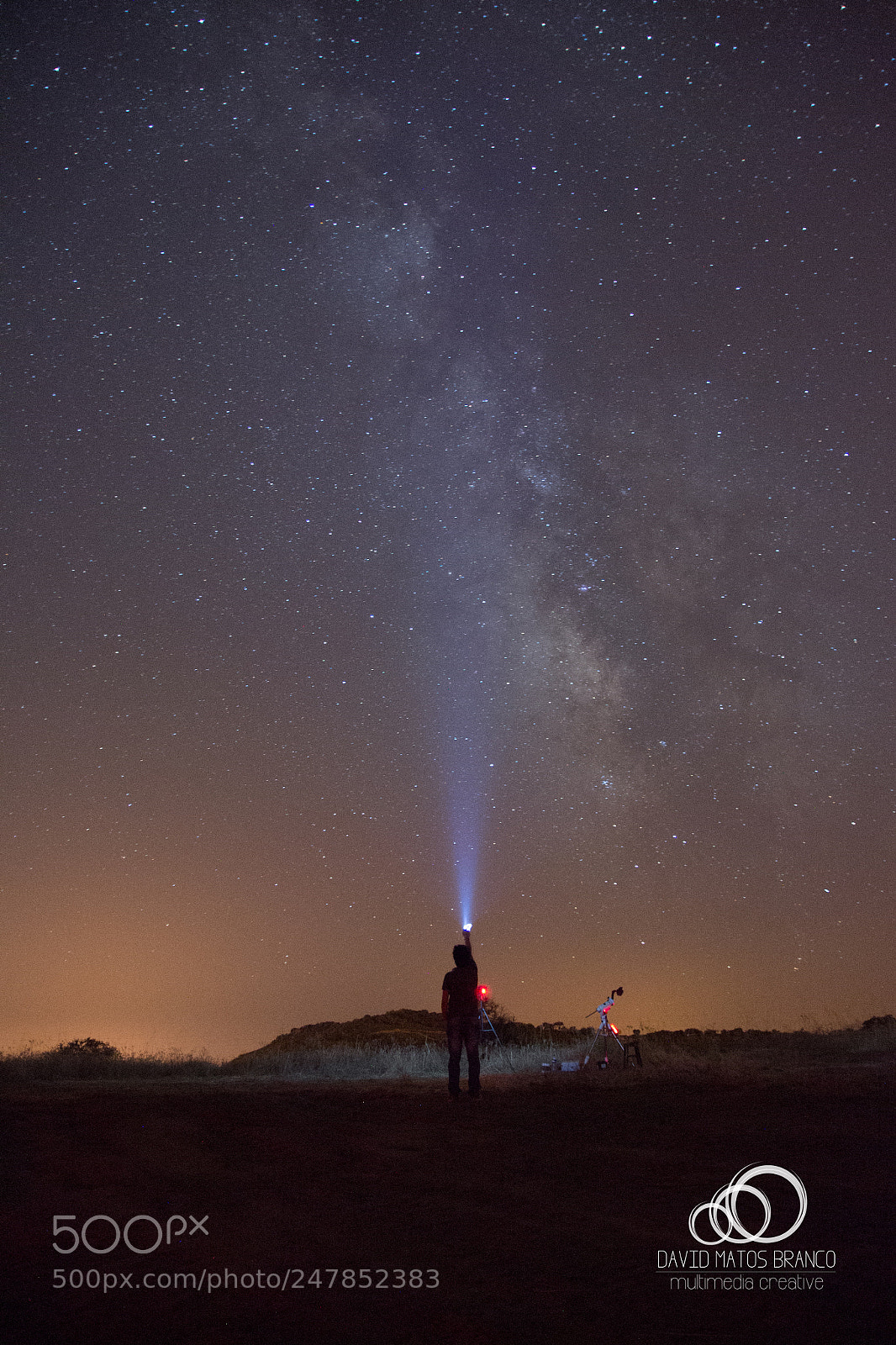 Nikon D3100 sample photo. See milky way at photography