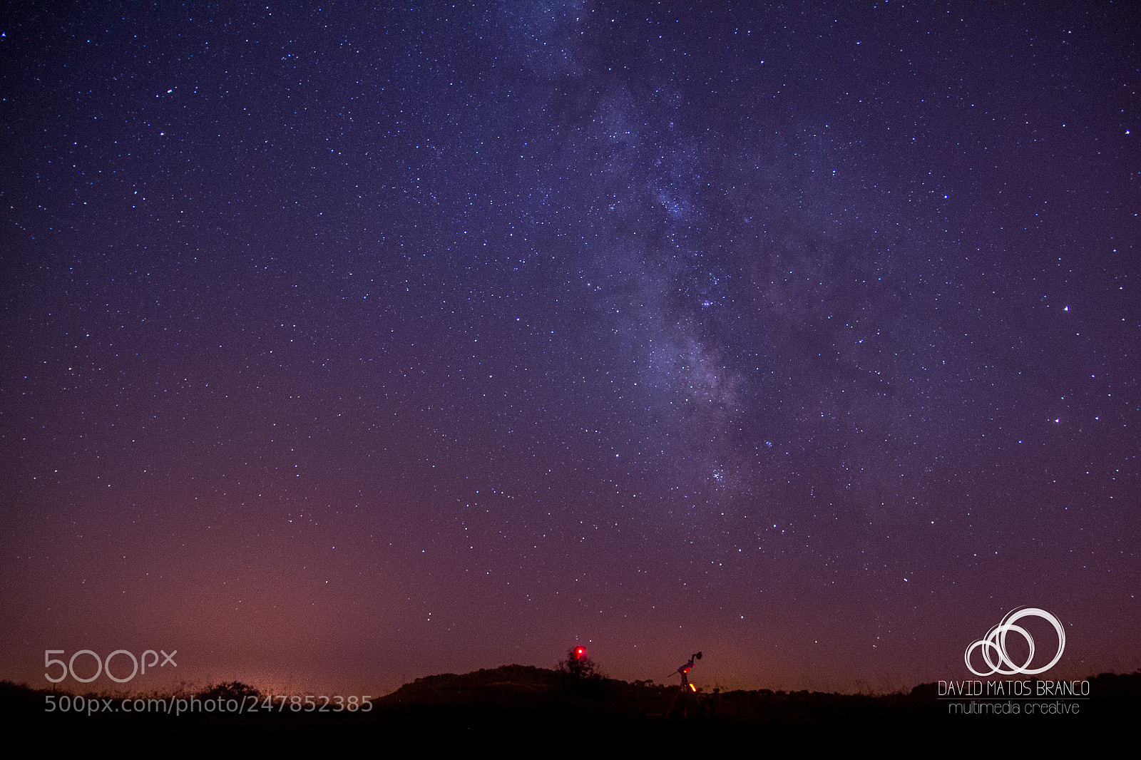 Nikon D3100 sample photo. Milky way photography