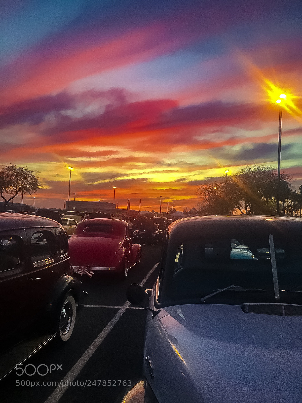 Apple iPhone 6s sample photo. Cruise night sunset photography