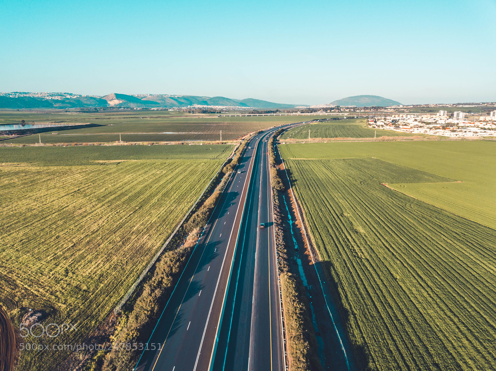 DJI FC220 sample photo. Road trip photography