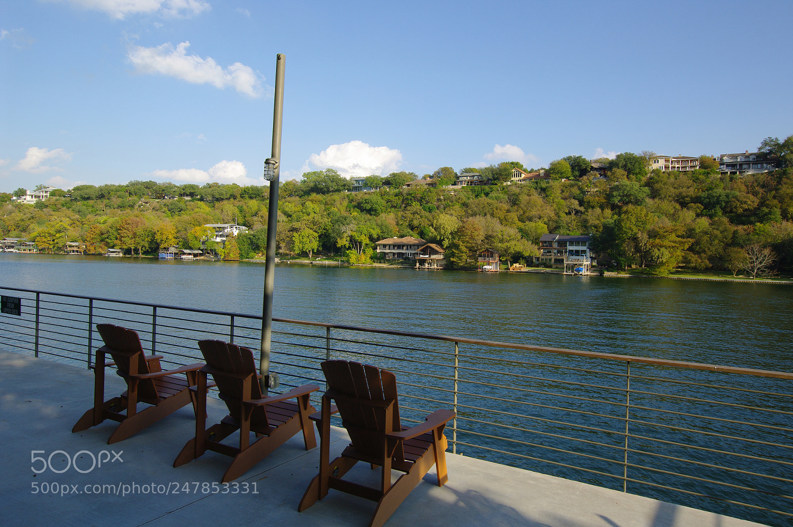 Pentax K20D sample photo. Waterfront private park photography