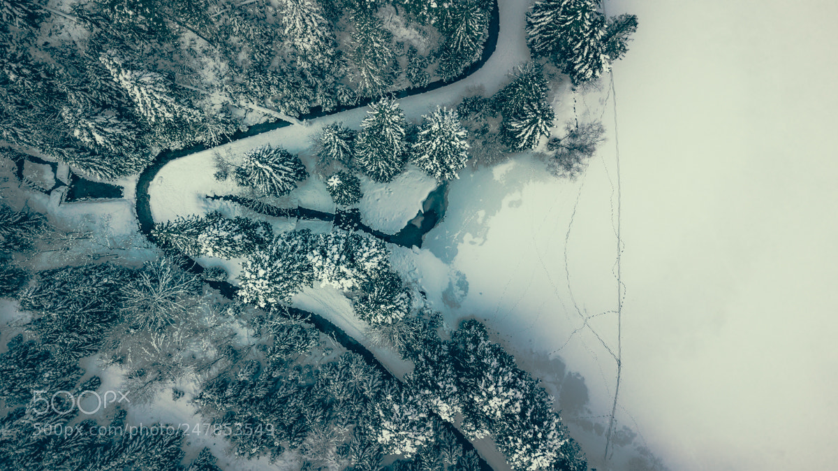 DJI FC220 sample photo. Stream photography