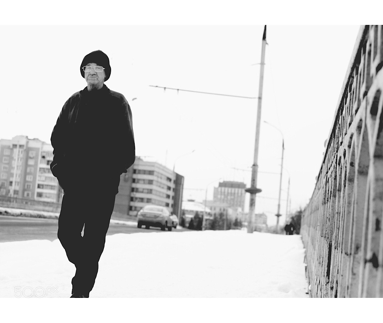 Nikon D5100 sample photo. Man walking photography