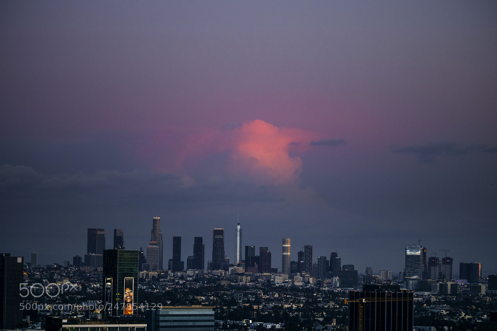 Canon EOS 750D (EOS Rebel T6i / EOS Kiss X8i) sample photo. Sky line los angeles photography