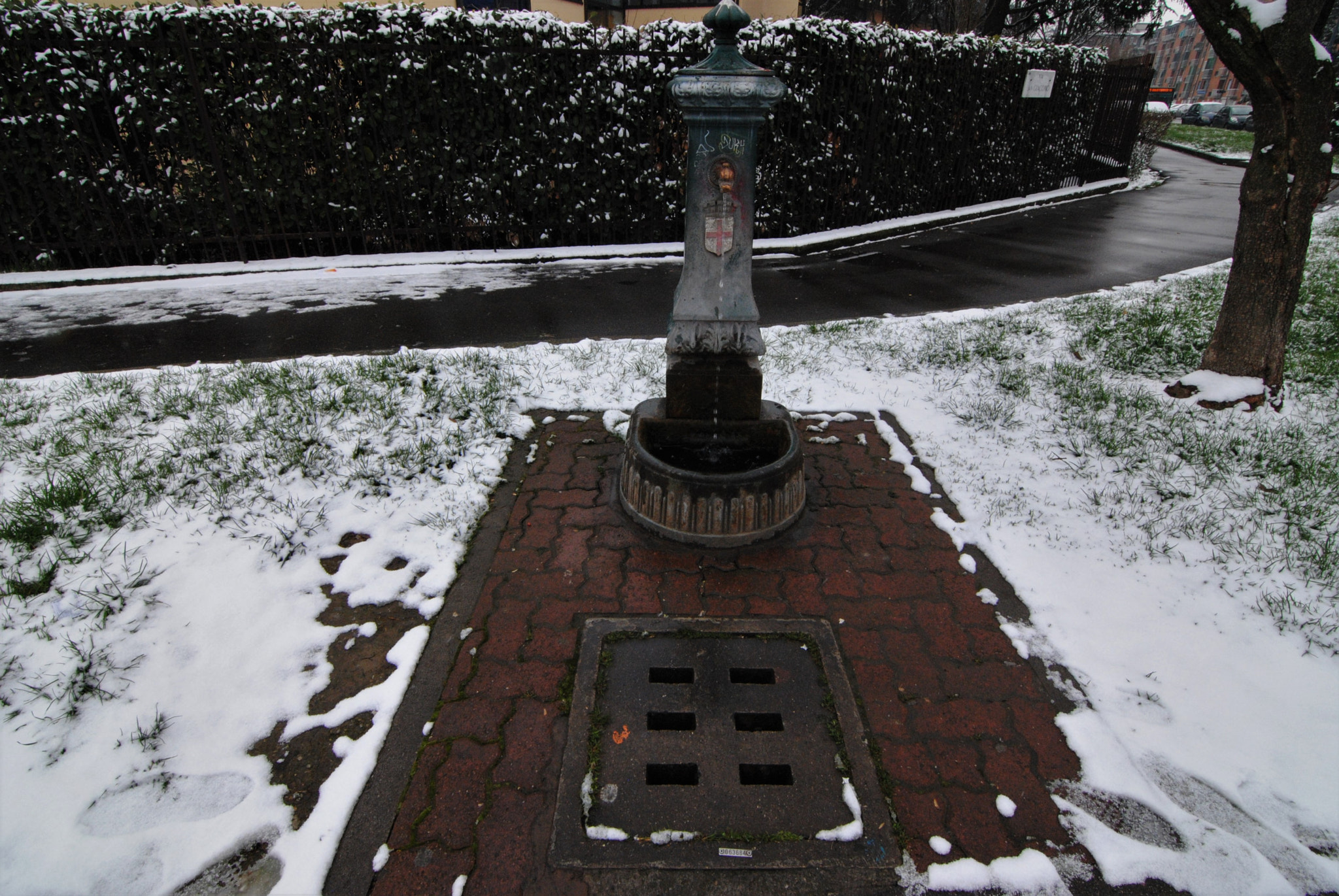 Nikon D3000 sample photo. Snowing ii photography