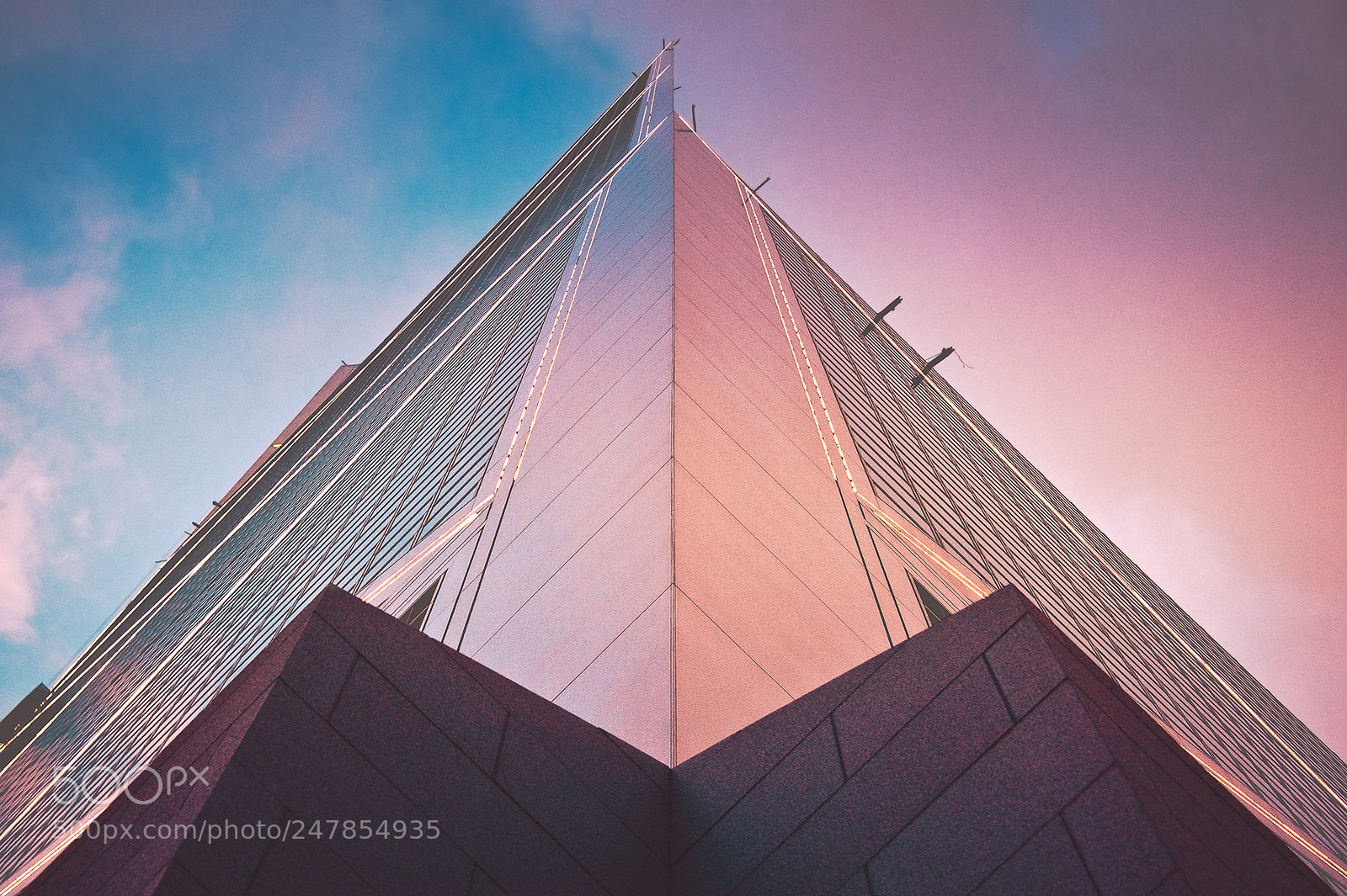 Nikon D700 sample photo. Bank of china tower photography