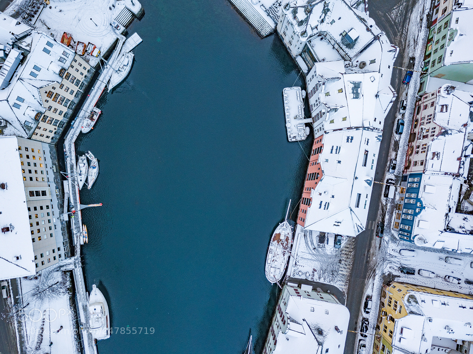 DJI FC220 sample photo. Parking photography