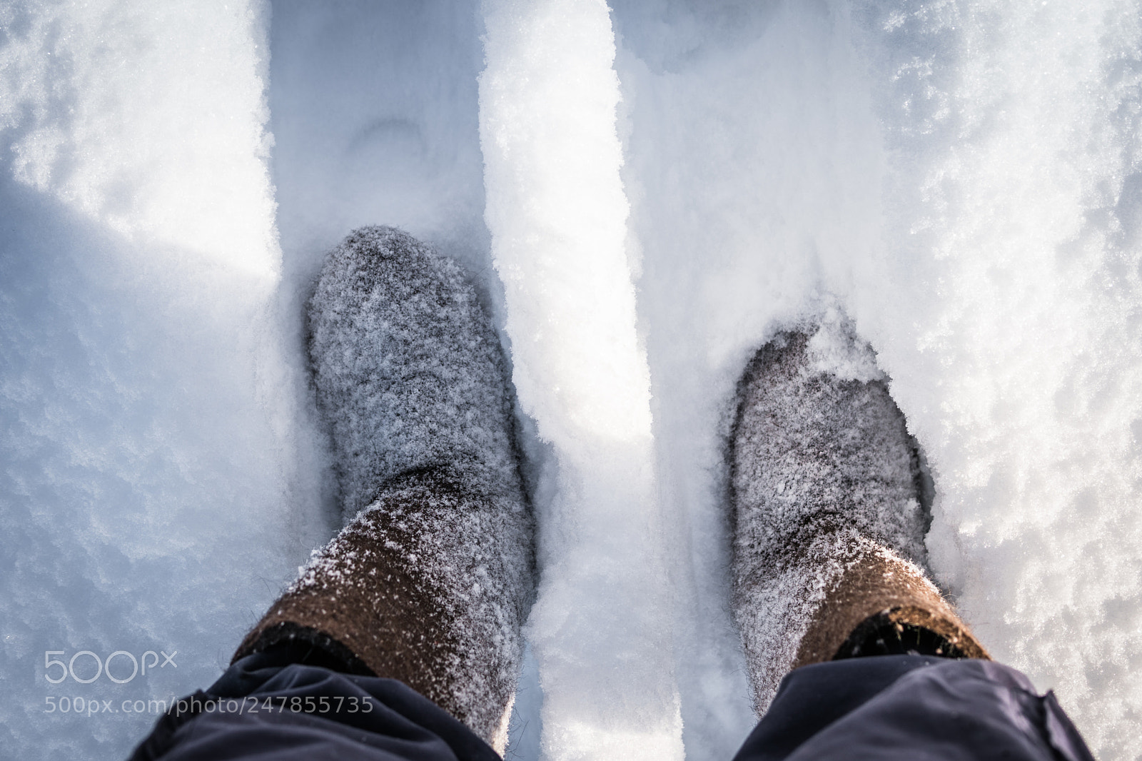 Sony a6500 sample photo. Russian felt boots called photography