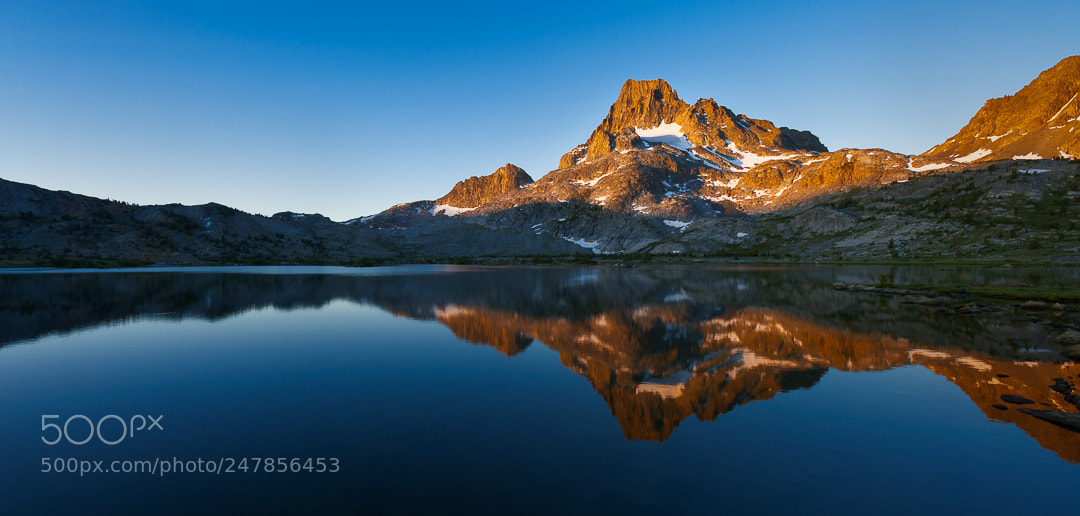 Nikon D700 sample photo. Banner peak sunrise photography